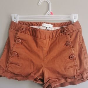 Talula high-waisted shortie shorts XS